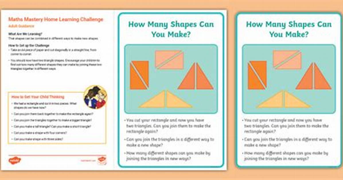 How Many Shapes Can You Make with 4 Equilateral Triangles?