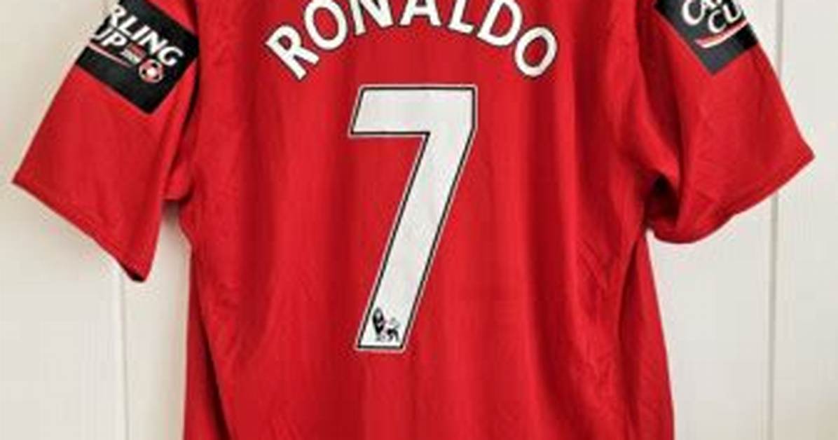 How Many Shirts Did Ronaldo Sell?