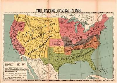 How Many States Were There in 1861?
