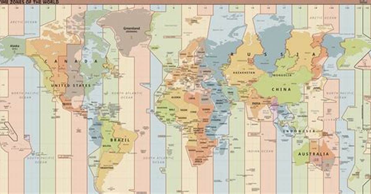 How Many Time Zones Is the Earth Divided Into