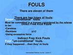 How Many Types of Fouls Are There?