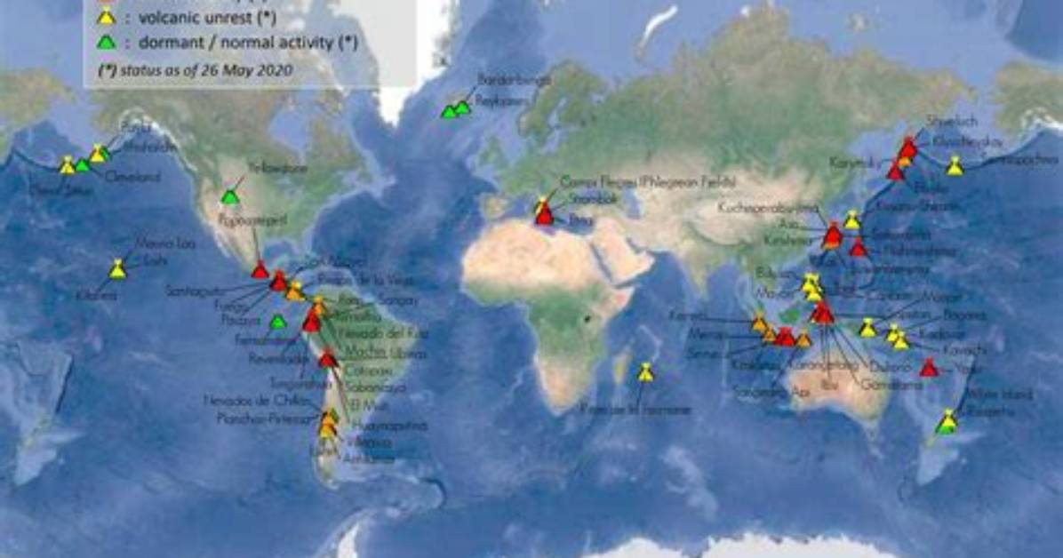 How Many Volcanoes Are Erupting Right Now 2022?