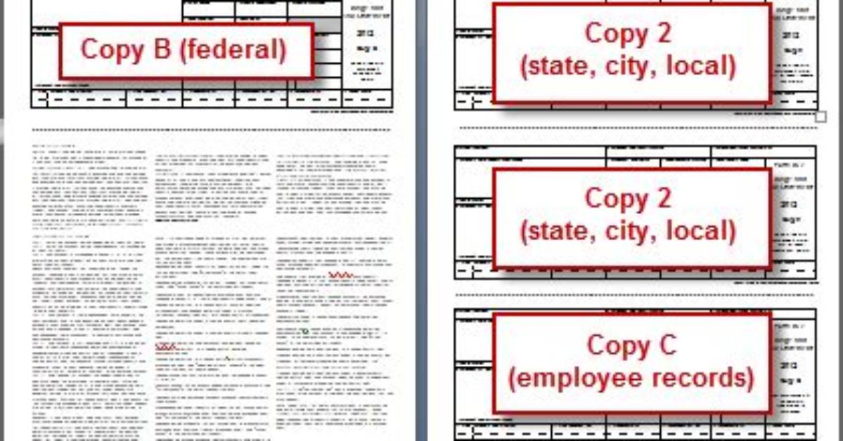 How Many W-2 Copies Do Employees Get?