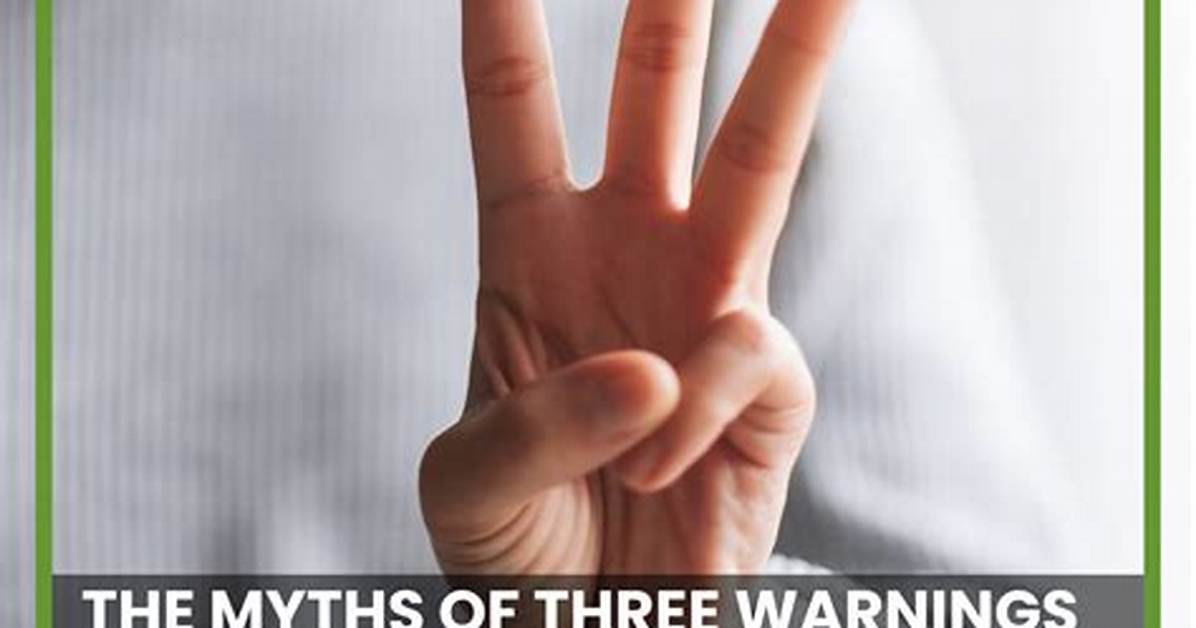 How Many Warnings Before You Get Sacked?