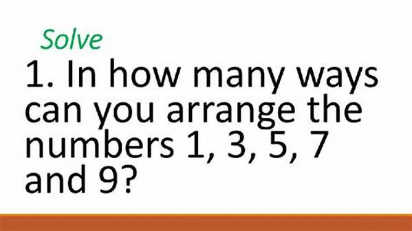 How Many Ways Can You Arrange Numbers?