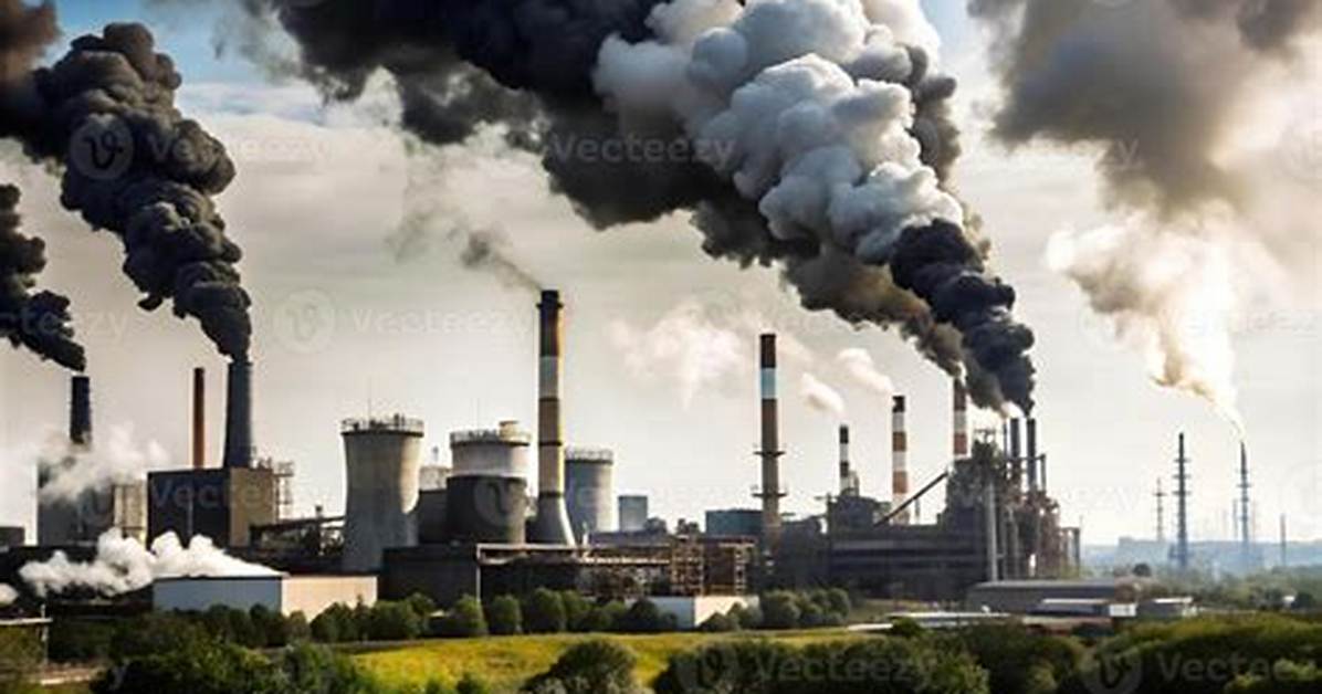 How Much Air Pollution Comes from Factories