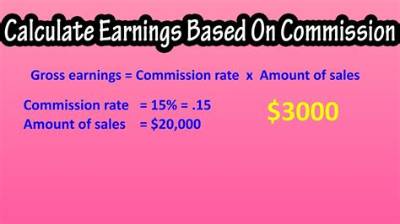 How Much Commission Do You Need?