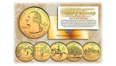 How Much Do Gold Quarters Sell for?