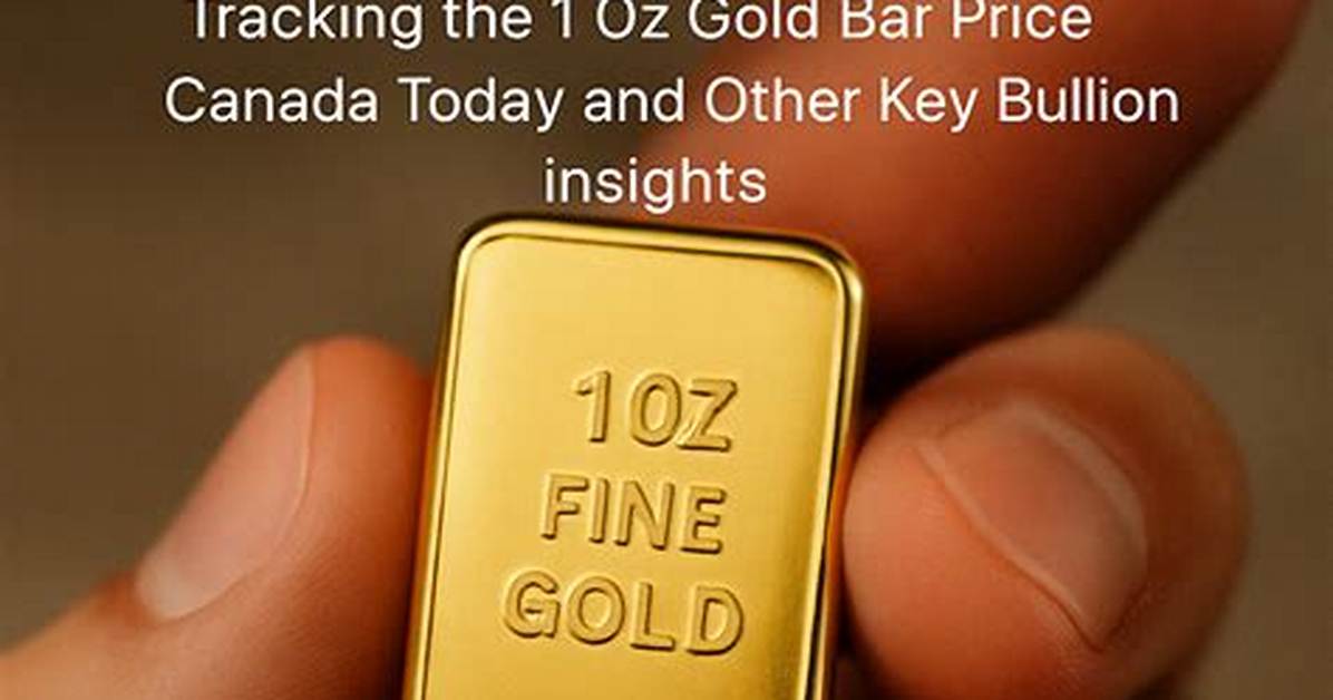 How Much Does a 1 Ounce Gold Bar Cost?