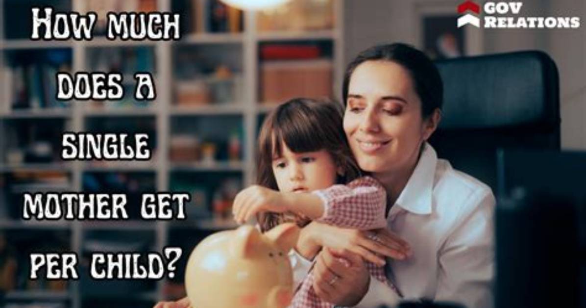 How Much Does a Single Mother with Two Children Get in Benefits?