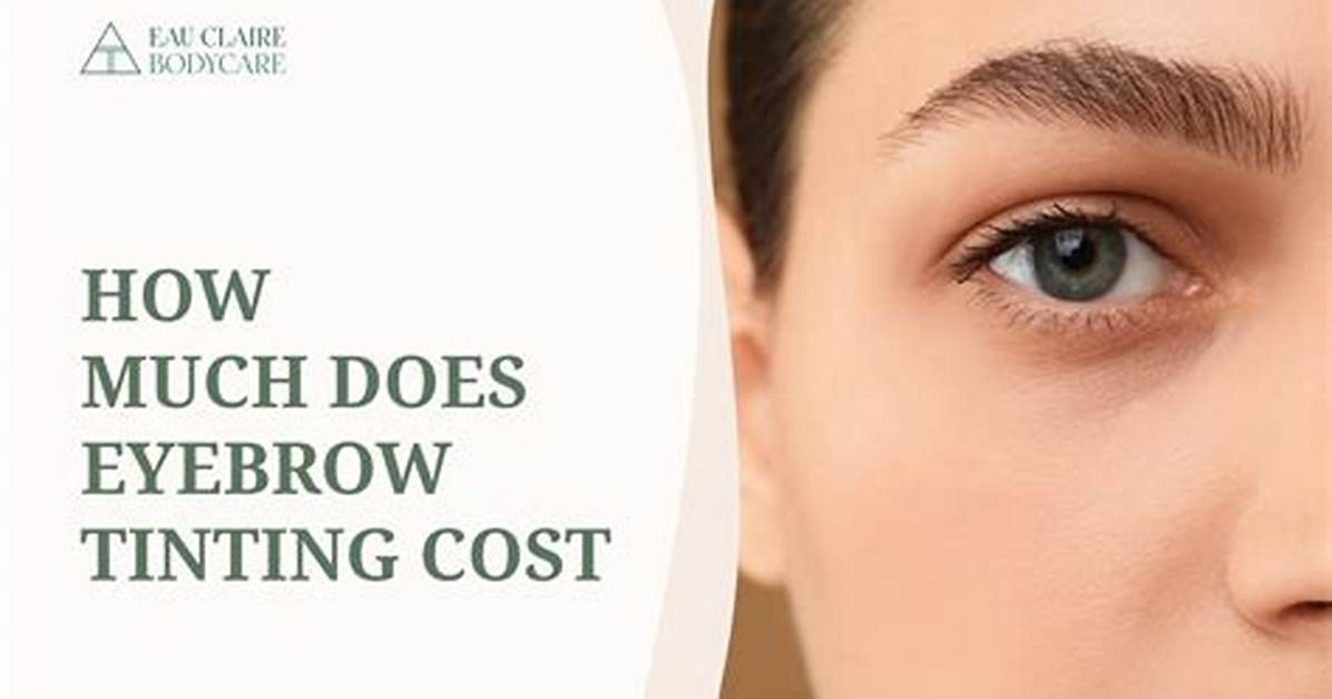 How Much Does It Cost for Eyebrow Shaping?
