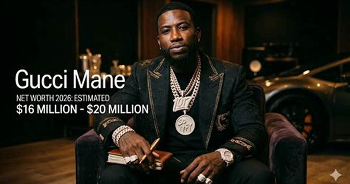 How Much Gucci Mane Net Worth