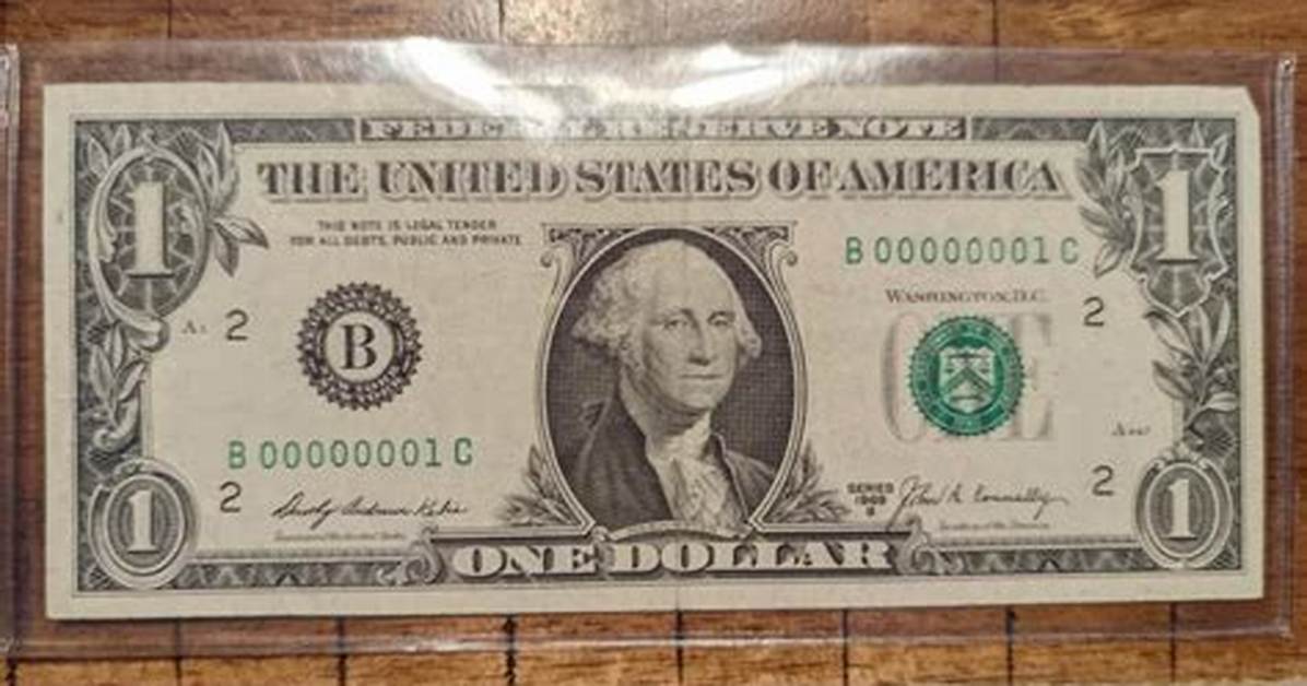 How Much Is a 1 Dollar Bill from 1864 Worth?