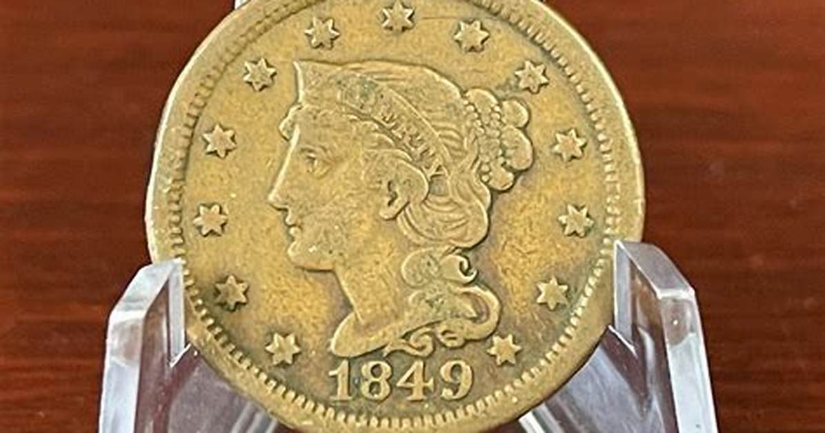 How Much Is a 1849 Large Cent Worth?