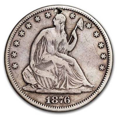 How Much Is a 1876 Half Dollar Worth?