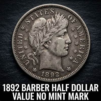 How Much Is a 1892 Barber Half Dollar Worth?