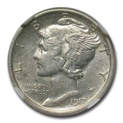 How Much Is a 1917 S Mercury Dime Worth?