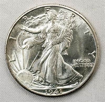 How Much Is a 1941 Walking Liberty Coin Worth?