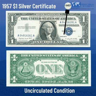 How Much Is a 1957 Uncirculated Silver Certificate Worth?