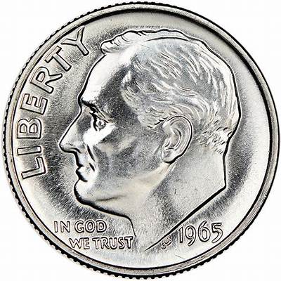 How Much Is a 1965 Roosevelt Dime with No Mint Mark Worth?