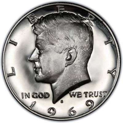 How Much Is a 1969 Kennedy Half Dollar Proof Worth?