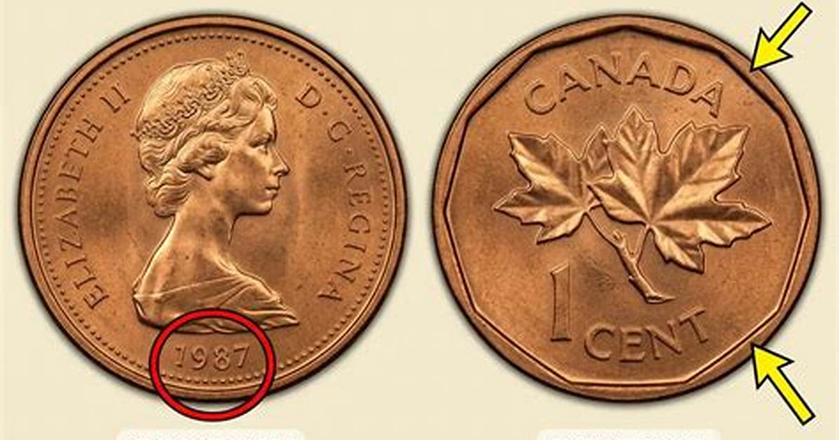 How Much Is a 1987 Canadian Penny Worth in the Us?