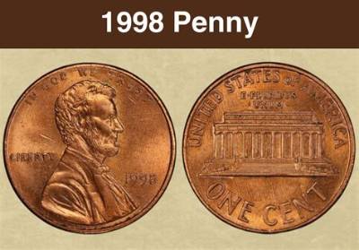 How Much Is a 1998 Penny Worth Today?