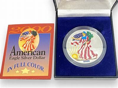 How Much Is a 2000 Colorized Silver Dollar Worth?