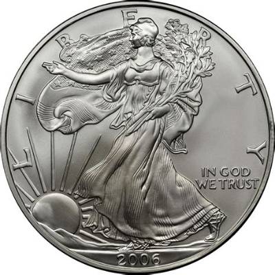 How Much Is a 2006 Eagle Silver Dollar Worth?