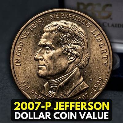 How Much Is a 2007 Jefferson Golden Dollar Worth?