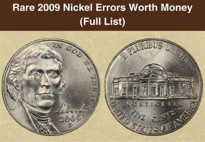 How Much Is a 2009 Nickel Worth?
