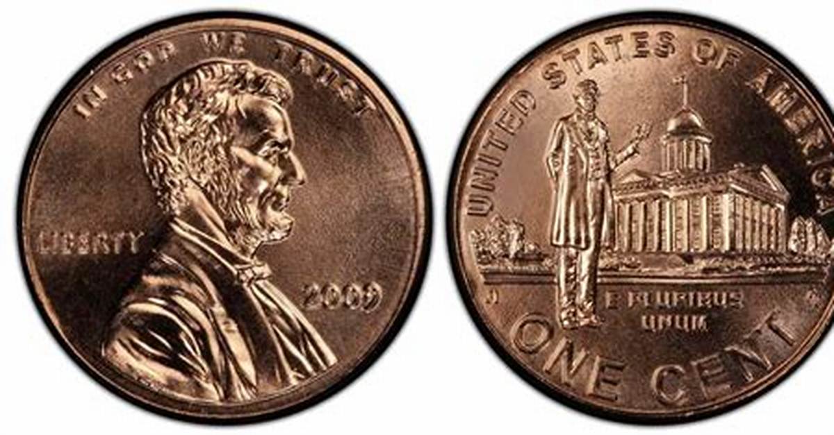 How Much Is a 2009 Penny Worth with a Log Cabin on the Back?