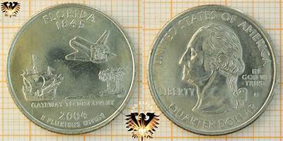 How Much Is a Florida 1845 2004 Quarter Worth?