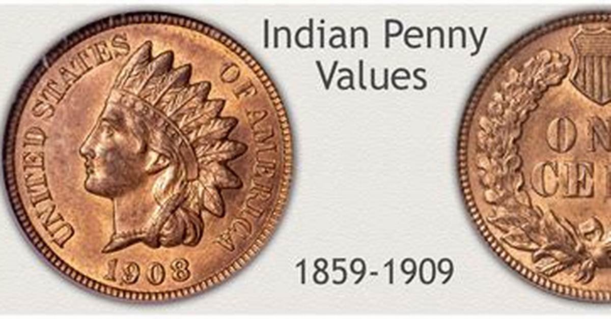 How Much Is a One Cent Indian Penny Worth?