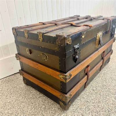 How Much Is an Antique Steamer Trunk Worth?