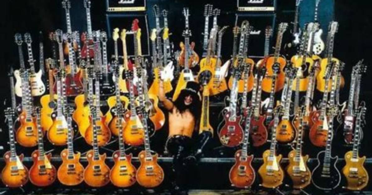 How Much Is Slash's Guitar Collection Worth?