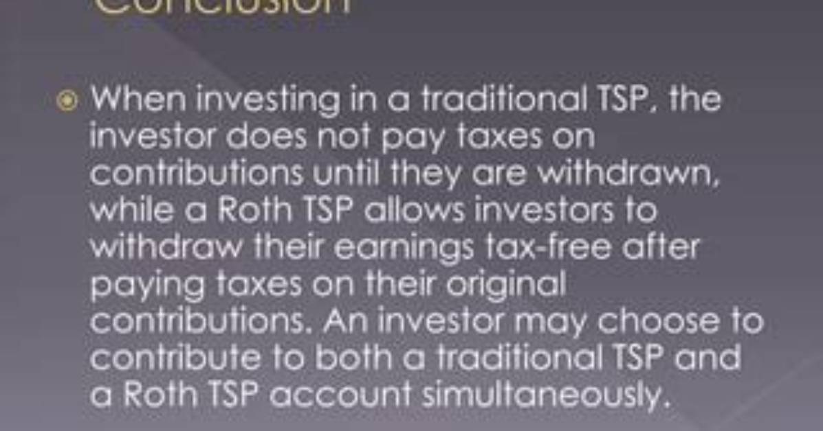 How Much Is Tsp Taxed When Withdrawn?