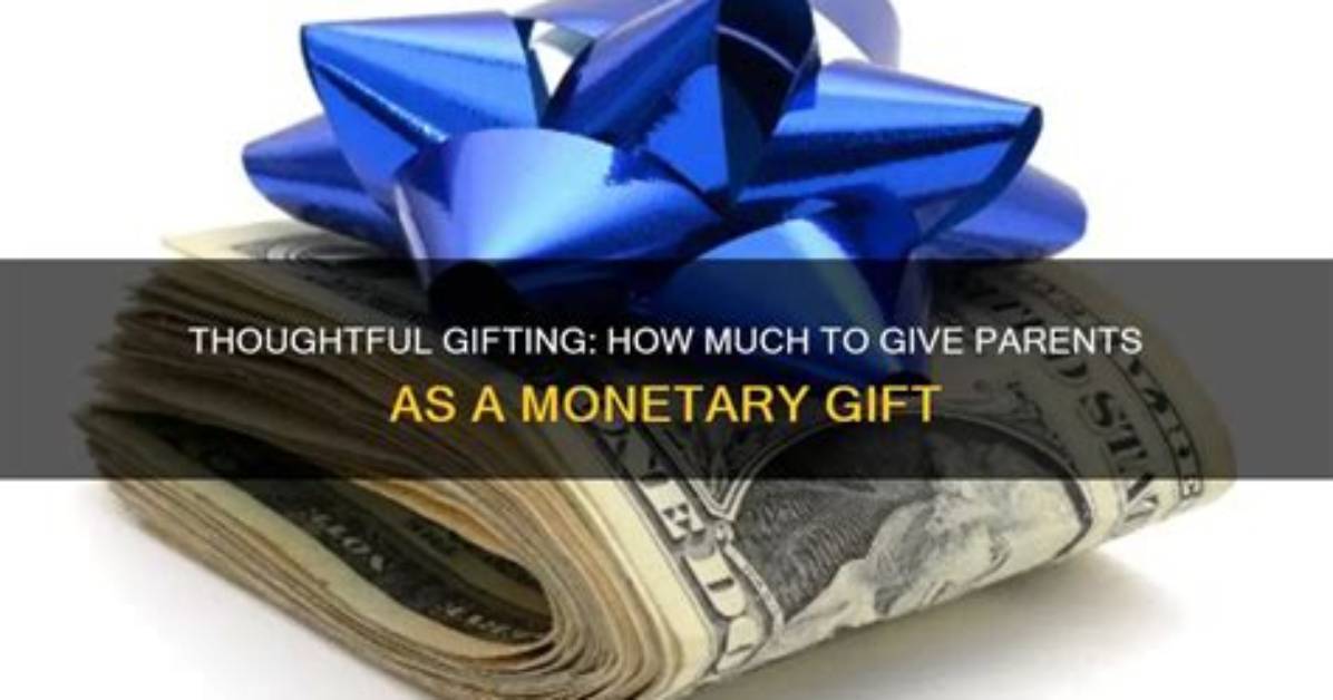 How Much Money Can Parents Give to Their Children?
