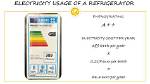 How Much Power Consumption for Refrigerator?