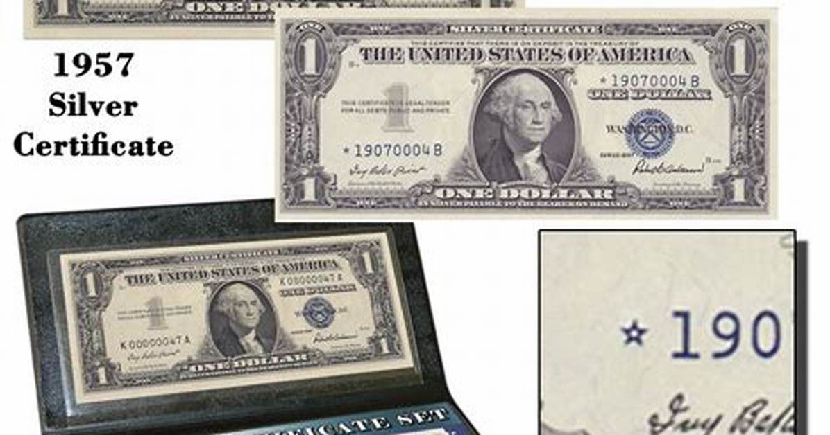 How Much Silver Is a Silver Certificate Worth?