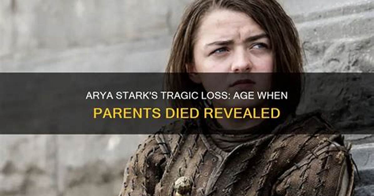 How Old Was Arya When She Lost Her Virginity?