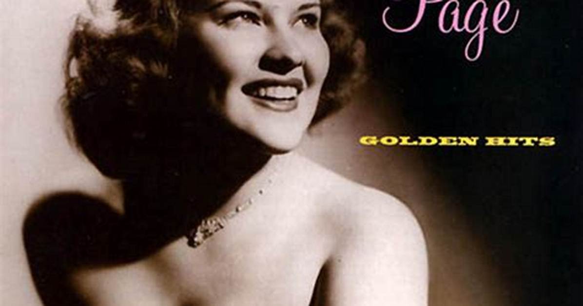 How Old Was Patti Page When She Died?