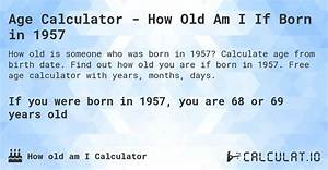 How Old Would You Be If Born in 2000?