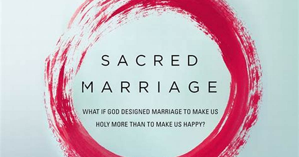 How Sacred Is Marriage?