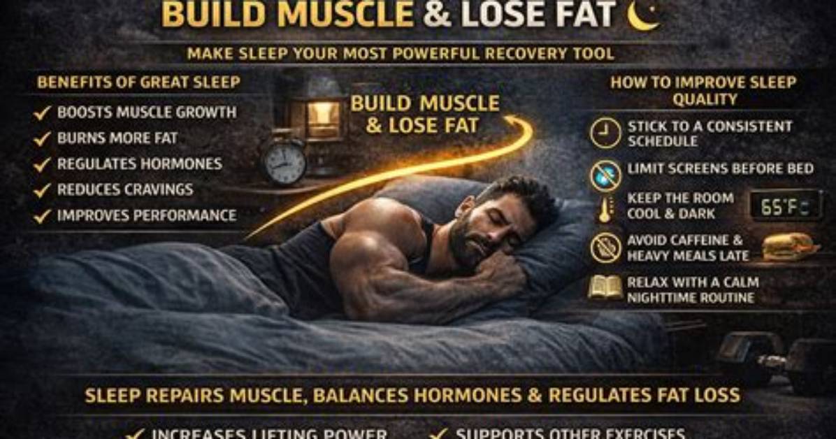 How Should I Sleep to Build Muscle?