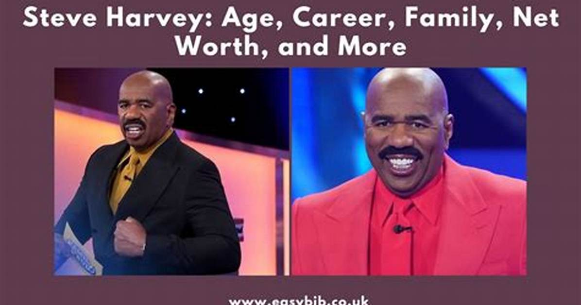 How Steve Harvey S Age Has Impacted His