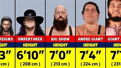 How Tall Are Wwe Wrestlers? Exploring Heights of Your Favorite Superstars