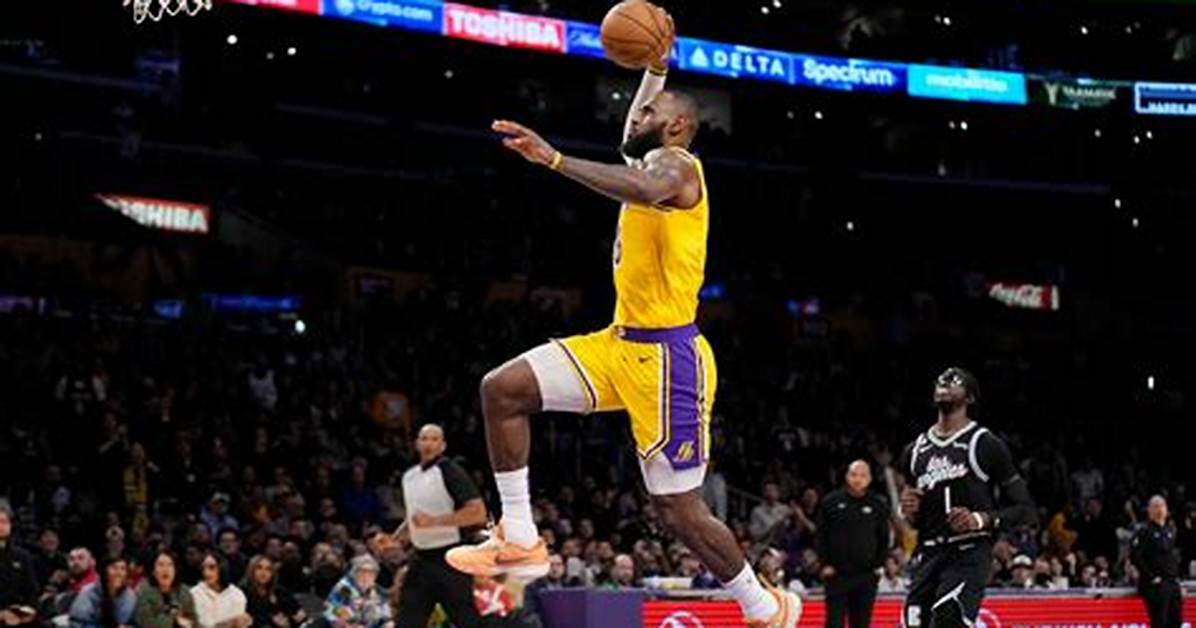 How Tall Can Lebron James Jump?
