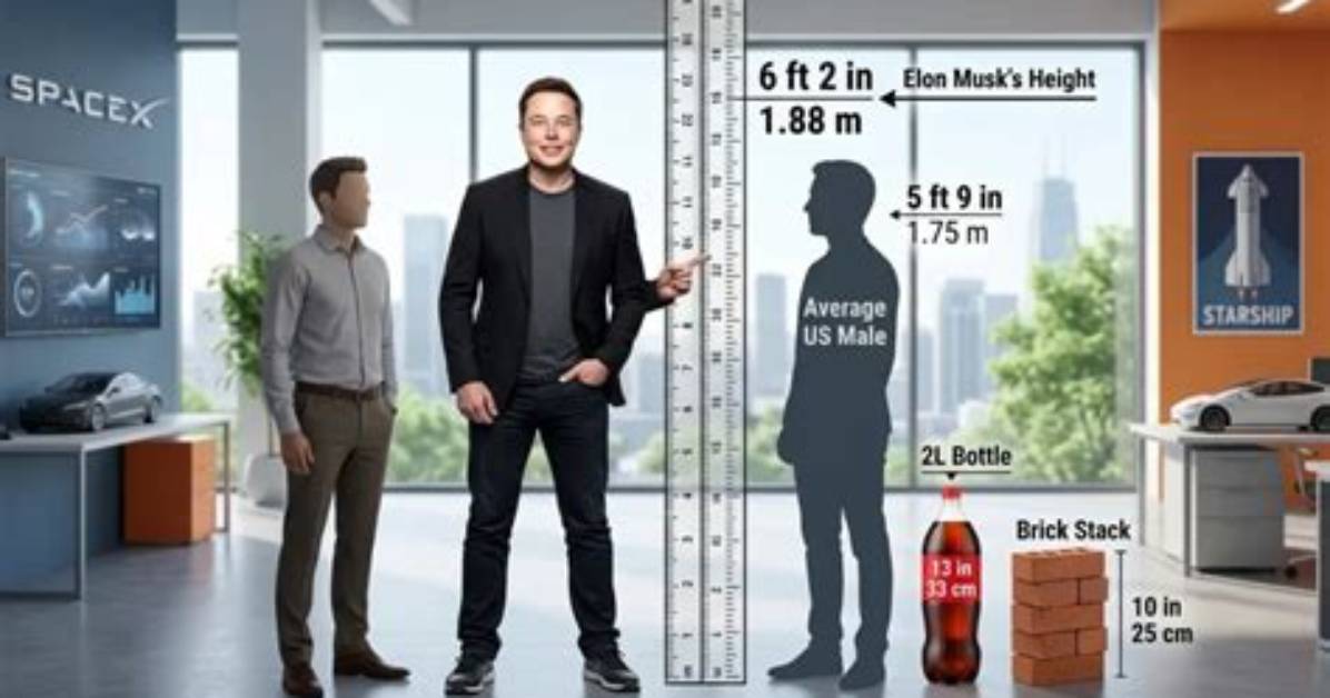 How Tall Is Elon Musk? Discover the Facts Behind the Tech Titan's Height