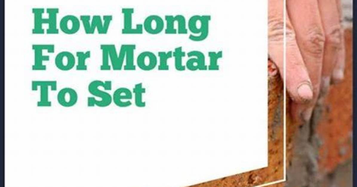 How Thick Can Mortar Be?